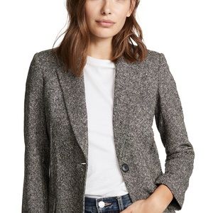 Nili Lotan Humphrey Blazer In Brown Melange